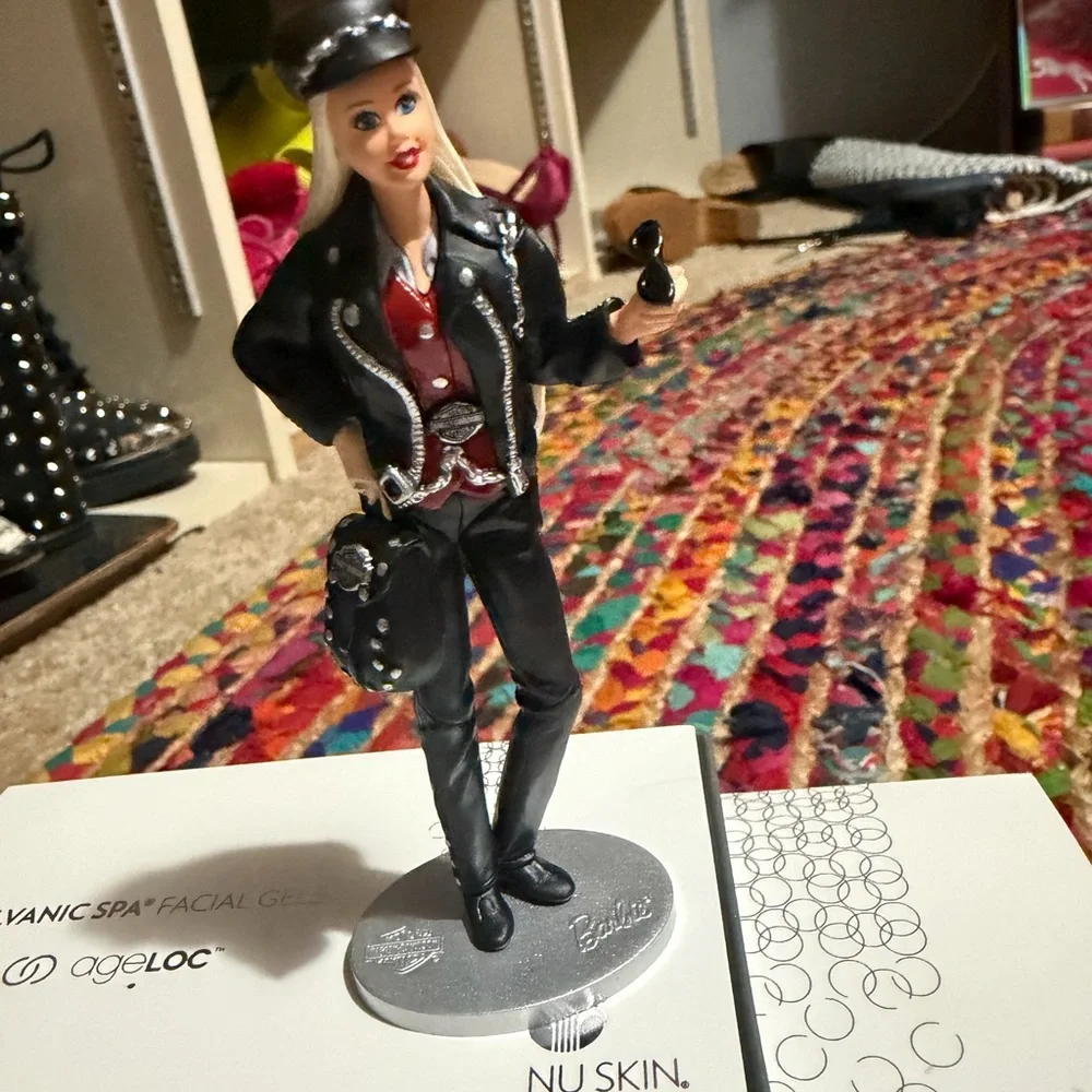 VINTAGE HARLEY DAVIDSON BARBIE hallmark ornament